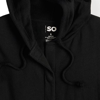 Juniors' SO® Magnetic Adaptive Fleece Hoodie