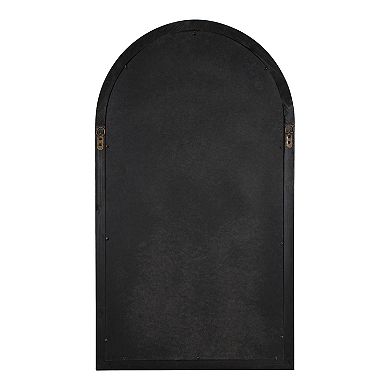 Kate and Laurel Boldmere Windowpane Arched Wall Mirror