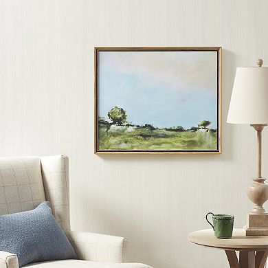 Martha Stewart Across The Plains Landscape Framed Wall Art