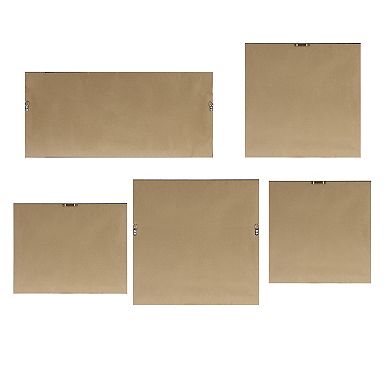 Madison Park Vista Landscape Gallery Framed Wall Art 5-piece Set