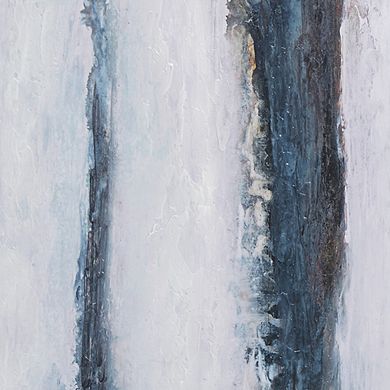 INK+IVY Blue Drift Abstract Gallery Framed Wall Art 5-piece Set