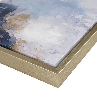 INK+IVY Blue Drift Abstract Gallery Framed Wall Art 5-piece Set