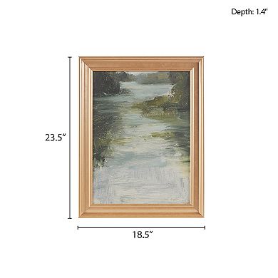 Madison Park Estuary Landscape Framed Wall Art