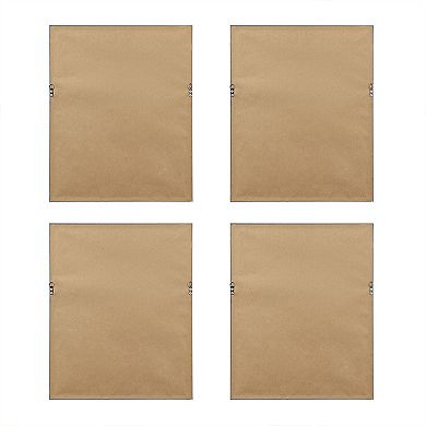 Madison Park Herbal Botany Framed Canvas Wall Art 4-piece Set