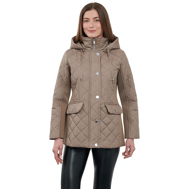 Women s London Fog Water Resistant Quilted Jacket