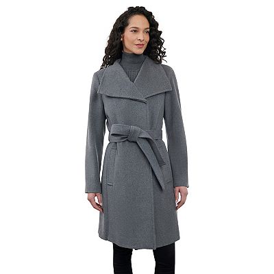 Women s London Fog Wrap Wool Blend Coat