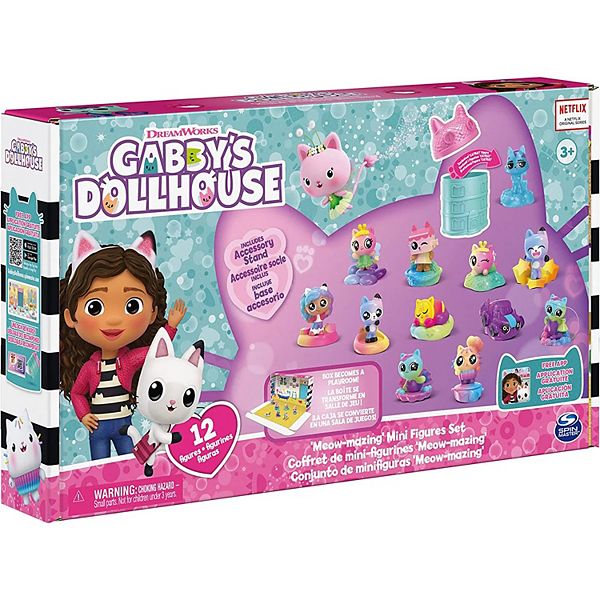 Gabby's Dollhouse MeowMazing Mini Figures Set with Exclusive Figures