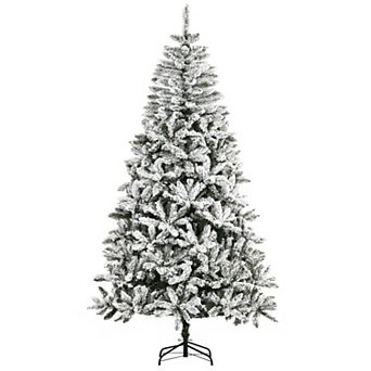 Artificial Christmas Tree 7.5' Indoor Realistic Holiday Decoration W/ Pine Shape