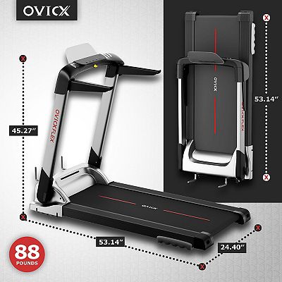 Exercise Bike Ovicx Treadmill Manual Smart Treadmill Ovicx X3 Plus