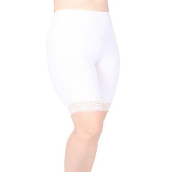 Lux Cotton Slip Short 9"