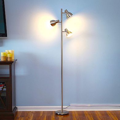 Brightech Ethan 65.5" Led Tree Floor Lamp With Adjustable Rotating Heads