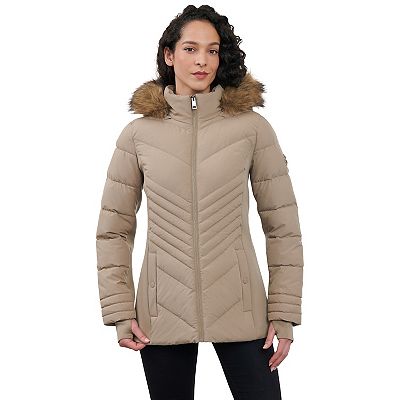 Women s London Fog Promo Puffer Jacket