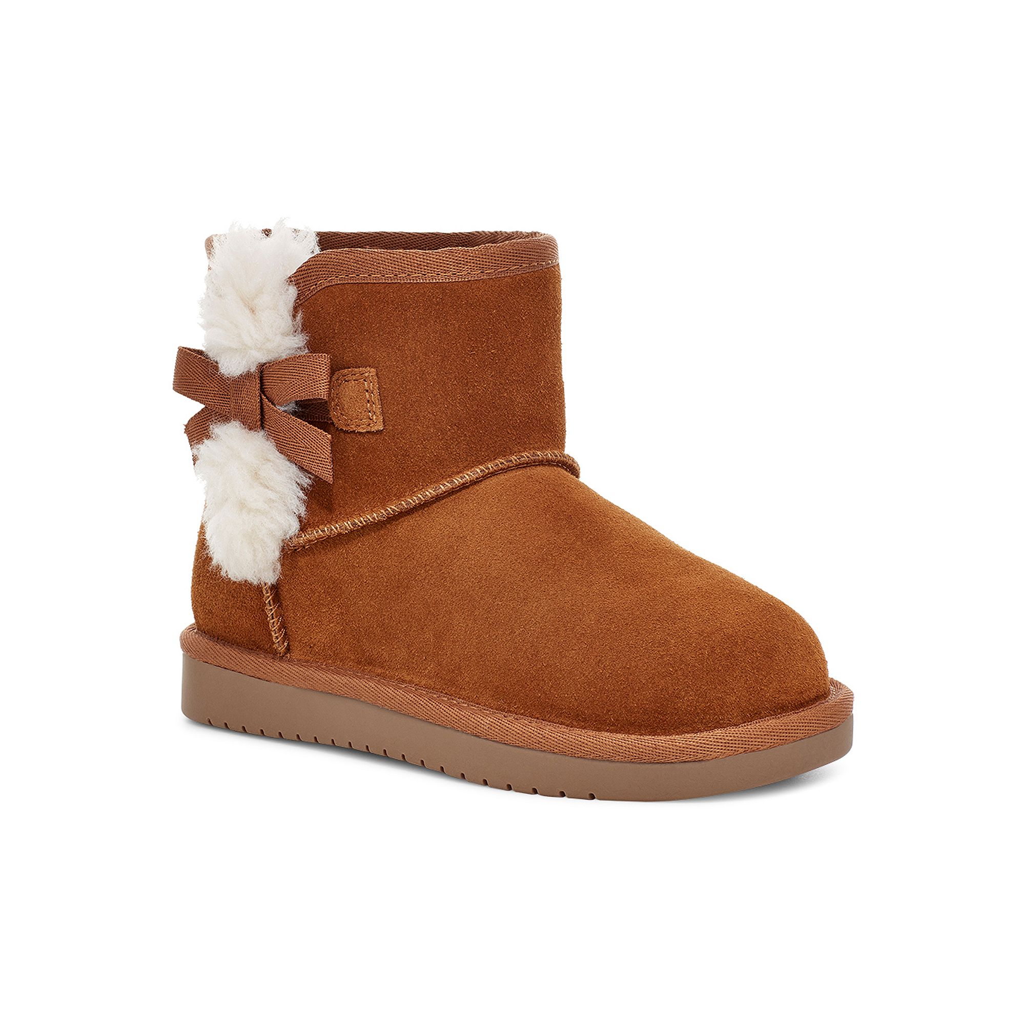 Koolaburra by UGG Victoria Girls Suede Boots, Size: 12, Brown