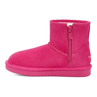 Koolaburra by UGG Girls' Mini Suede Winter Boots