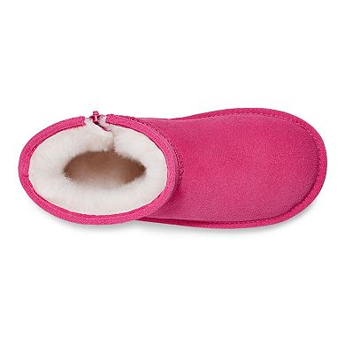 Koolaburra by UGG Girls' Mini Suede Winter Boots