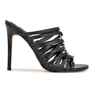 【大特価】Nine West Wenea Strappy Heeled Slide サンダル Wenea Strappy Heeled Slide Sandals – Nine West