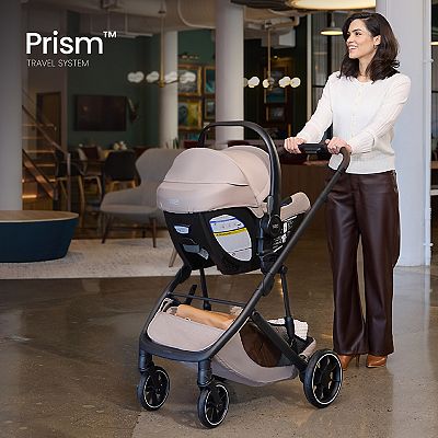 Britax Prism Full-Size Travel System With Willow Infant Car Seat & Alpine  Base