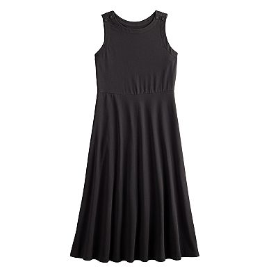 Women's Croft & Barrow® Sleeveless Fit & Flare Midi Dress