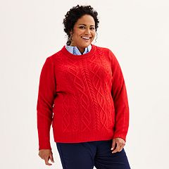 Kohls plus best sale size sweaters