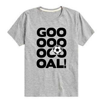 Boys 8-20 Soccer Ball Goal Graphic Tee