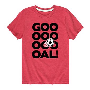 Boys 8-20 Soccer Ball Goal Graphic Tee