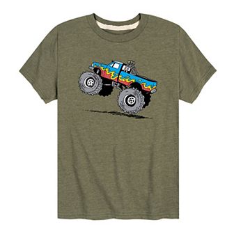 Boys 8-20 Monster Truck Graphic Tee