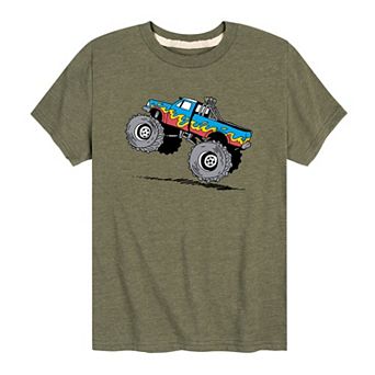 Boys 8-20 Monster Truck Graphic Tee