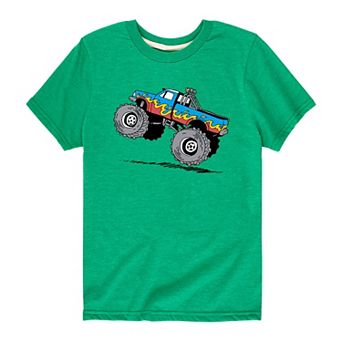 Boys 8-20 Monster Truck Graphic Tee