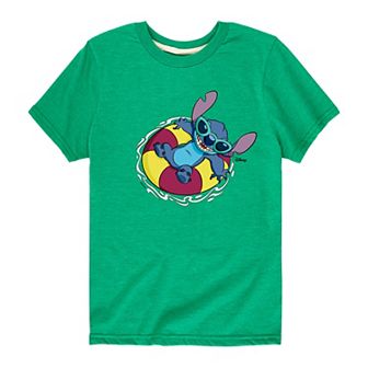 Disney's Lilo & Stitch Boys 8-20 Pool Tube Graphic Tee