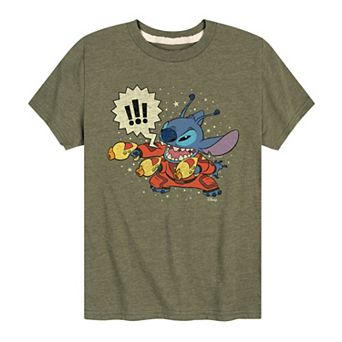 Disney's Lilo & Stitch Boys 8-20 Space Graphic Tee