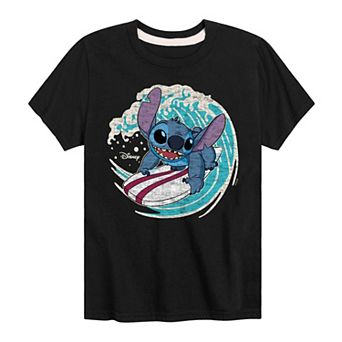 Disney's Lilo & Stitch Boys 8-20 Surfing Graphic Tee