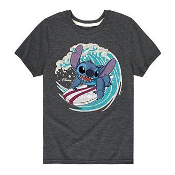 Disney's Lilo & Stitch Boys 8-20 Surfing Graphic Tee