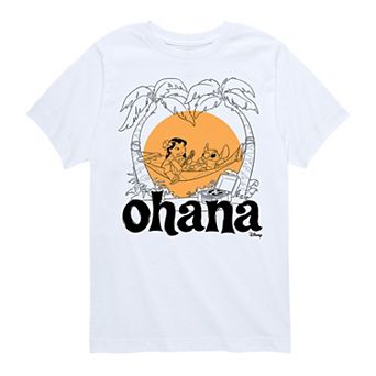 Disney's Lilo & Stitch Boys 8-20 Ohana Graphic Tee