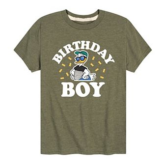 Disney's Boys 8-20 Donald Birthday Boy Graphic Tee