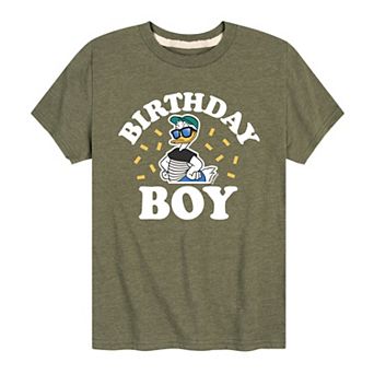 Disney's Boys 8-20 Donald Birthday Boy Graphic Tee
