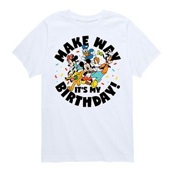 Disney's Boys 8-20 Its My Birthday Graphic Tee