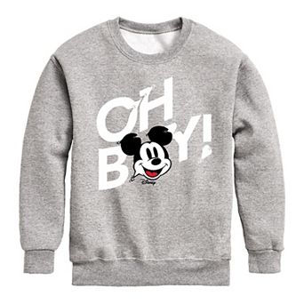 Disney's Mickey Mouse Boys 8-20 Oh Boy Fleece Sweatshirt
