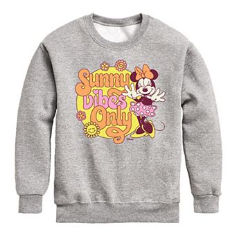 Disney's Minnie Mouse Boys 8-20 Sunny Vibes Fleece Sweatshirt