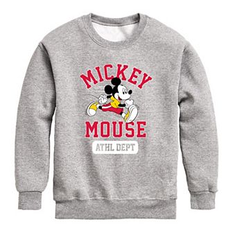 Disney's Mickey Mouse Boys 8-20 Athletic Dept Fleece Sweatshirt