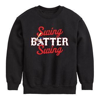Disney's Mickey Mouse Boys 8-20 Sweet Batter Swing Fleece Sweatshirt