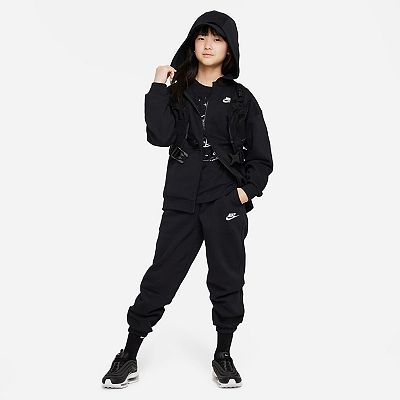Girls 7-20 Nike Sportswear Club Fleece Oversized Full-Zip Hoodie