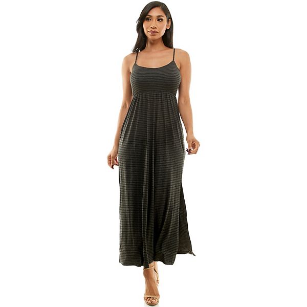 Juniors' As U Wish Flowy Maxi Dress