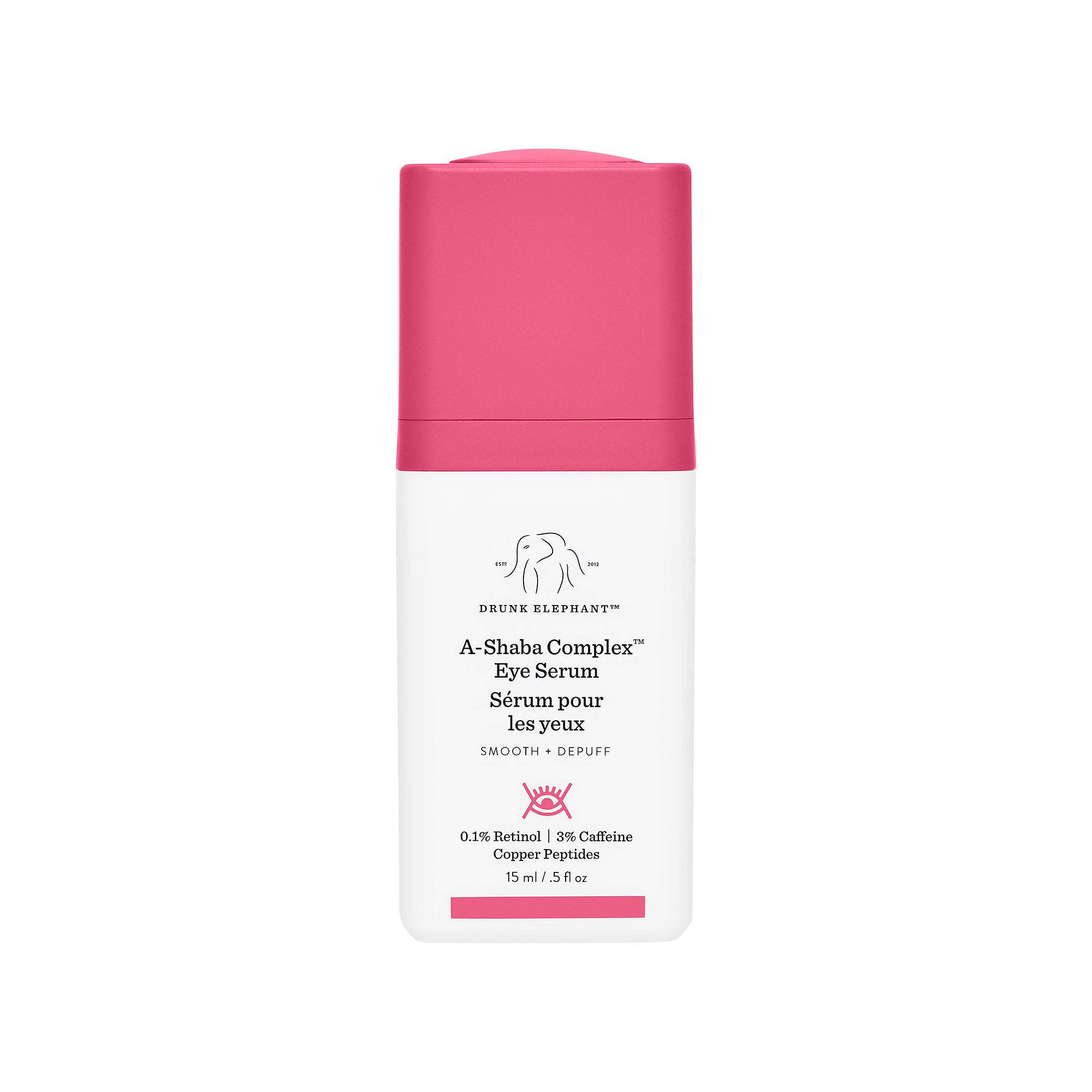 Drunk Elephant A-Shaba Complex Retinol Eye Serum with Caffeine + Copper Pep