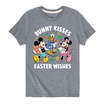 Disney's Bunny Kisses Easter Wishes Boys 8-20 Graphic Tee