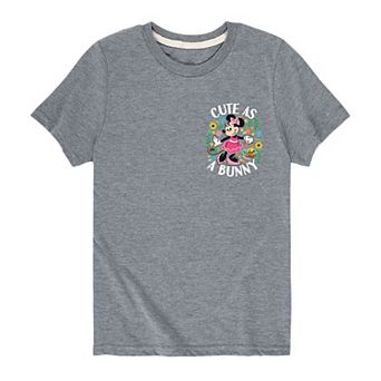 Disney's Minnie Mouse Boys 8-20 Cute As A Bunny Graphic Tee