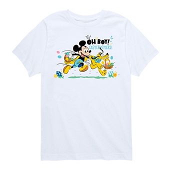 Disney's Mickey Mouse Boys 8-20 Easter Is Here Graphic Tee