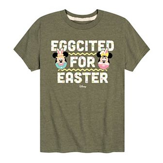 Disney's Mickey Mouse Boys 8-20 Eggcited For Easter Graphic Tee