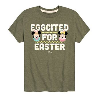 Disney's Mickey Mouse Boys 8-20 Eggcited For Easter Graphic Tee