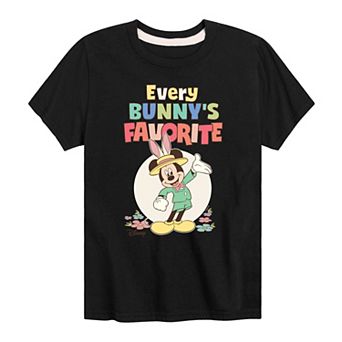 Disney's Mickey Mouse Boys 8-20 Favorite Bunny Graphic Tee