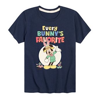 Disney's Mickey Mouse Boys 8-20 Favorite Bunny Graphic Tee